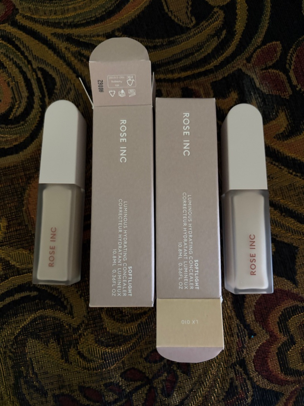 NWT Rose Inc Softlight Concealer LX010 set of 2